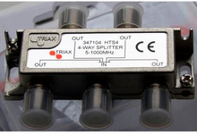 TRIAX Splitter 1-4 5-1000 MHz F-kontakter