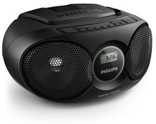 Philips: Boombox CD/FM-radio Svart
