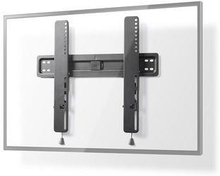 Nedis Tiltbar TV väggfäste | 32-55 "" | Maximal skärmvikt som stöds: 35 kg | Går att tilta: -12 ° | Minsta väggdistans: 30 mm | Stål | Svart