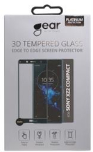 GEAR Härdat Glas 3D Full Cover Svart Sony Xperia XZ2 Compact