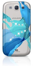 WHITE DIAMONDS Liquids Blå Samsung S3 Skal