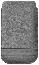 SAMSONITE Mobile Bag Classic Leather Small Grey