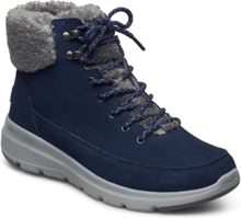 Womens On The Go Glacial Ultra - Water Repellent Shoes Wintershoes Blå Skechers*Betinget Tilbud