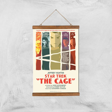 The Cage Giclee - A3 - Wooden Hanger