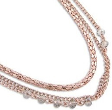 Pearls for Girls halsband rose, längd 75 cm