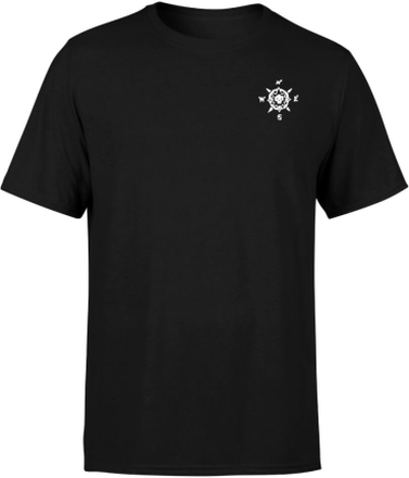 Sea of Thieves Reapers Mark Compass T-Shirt - Black - XXL