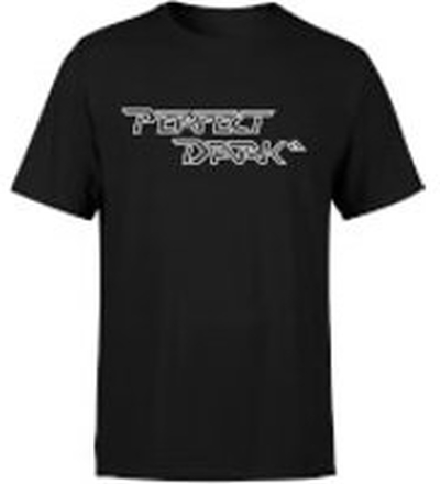 Perfect Dark Logo T-Shirt - Black - XL