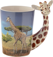 Giraff Keramik Kopp med Format Handtag