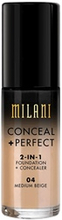 Conceal+Perfect 2-In-1 Foundation+Concealer, 30ml, Light Nat