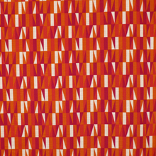 Ljungbergs Prisma Röd/Vit/Orange Tyg