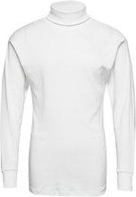 Jbs Roll Neck Shirt T-shirts Long-sleeved Hvit JBS*Betinget Tilbud