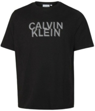 Sort Calvin Klein T-Skjorte Med Calvin Klein Logo - Sort T-Skjorter