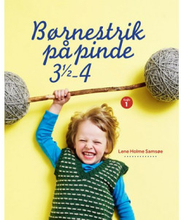 Barnstickning p stickor 3,5 - 4 - Bok av Lene Holme Samse