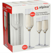 Alpina Champagneglas 22cl (6 stk)