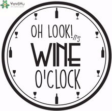 Wine O'clock-wallsticker