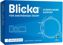 Elexir Pharma Blicka – För ansträngda ögon 60 kapslar