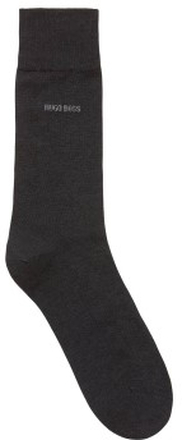 BOSS Business Mercerized Cotton George Finest Sock Dunkelgrau mercerisierte Baumwolle Gr 41/42 Herren