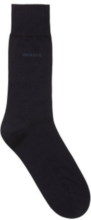BOSS Business Mercerized Cotton George Finest Sock Marine mercerisierte Baumwolle Gr 45/46 Herren