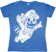 Super Mario Skull Girly T-shirt, T-Shirt