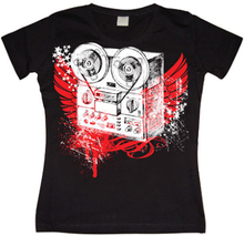 Reel Recorder Girly T-shirt, T-Shirt
