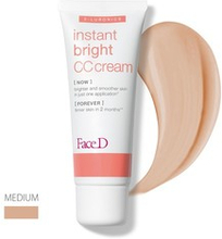 Faced Cc Cream Spf 20 Crema Correttrice Del Colore Medium Instant Bright 40 Ml