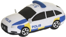 Policecar Toys Baby Toys Musical Plush Toys Multi/patterned Teddykompaniet