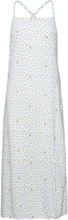 Tjw Printed Side Slit Midi Dress Knelang Kjole Multi/mønstret Tommy Jeans*Betinget Tilbud