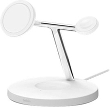 Belkin Magsafe 3-In-1 Wireless Charger White