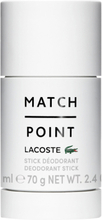 Match Point Deo Stick Beauty MEN Deodorants Sticks Nude Lacoste Fragrance*Betinget Tilbud