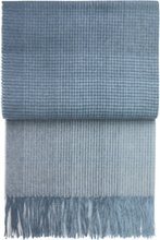 Horizon Throw Home Textiles Cushions & Blankets Blankets & Throws Blå ELVANG*Betinget Tilbud