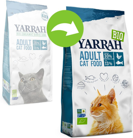 Yarrah Bio mit Fisch - Sparpaket: 2 x 2,4 kg