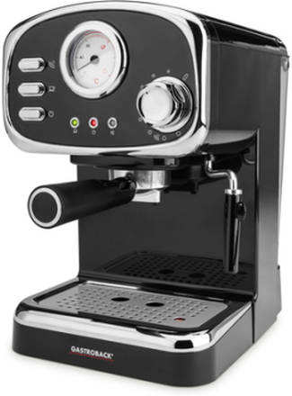 Gastroback 42615 Espresso Espressomaskine - Sort