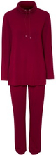 Damella Bamboo Frenchterry Suit Rød Bambus Small Dame
