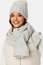 BUBBLEROOM Malin knitted hat Light grey One size