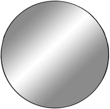 Jersey Spejl - Spejl med ramme i sort Ø80 cm