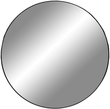 Jersey Spejl - Spejl med ramme i sort Ø100 cm