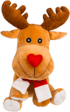 Rudolf med Hjärtformad Nos Gosedjur
