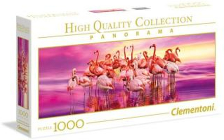1000 pcs. High Quality Collection Panorama FLAMINGO DANCE