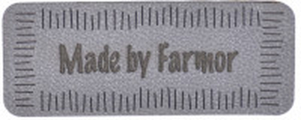 Label Made by Farmor Imiterat lder Gr 5x2 cm - 1 st.
