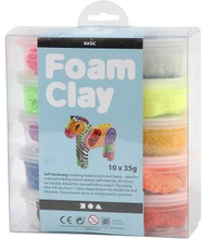 Foam Clay Mixade Färger Basfärger 10x35g