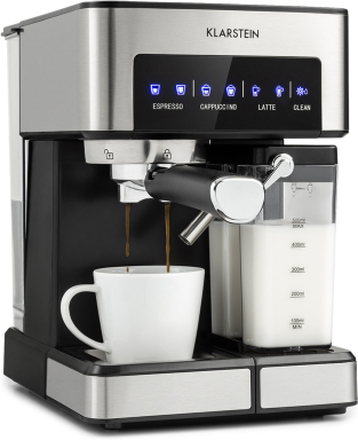 Arabica Comfort Espressomaskin 1350 W 20 Bar 1,8 l Touchkontroll
