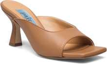 Simple Mule Semisquare Sandal Med Hæl Brown Apair