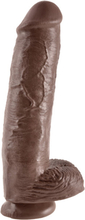 Pipedream King Cock With Balls Brown 28 cm XL dildo
