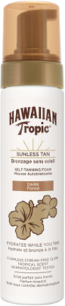 Hawaiian Self-Tanning Foam Dark 200 Ml Beauty WOMEN Skin Care Sun Products Self Tanners Mousse Nude Hawaiian Tropic*Betinget Tilbud