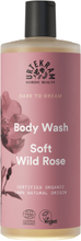 Soft Wild Rose Body Wash 500 Ml Shower Gel Badesæbe Nude Urtekram