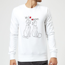 Disney Aristocats We Go Together Sweatshirt - White - M