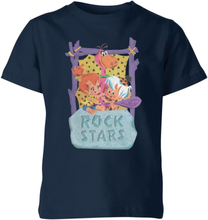 The Flintstones Rock Stars Kids' T-Shirt - Navy - 3-4 Years - Navy