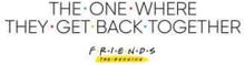 Friends The One Where They Get Back Together Unisex T-Shirt - White - S - White