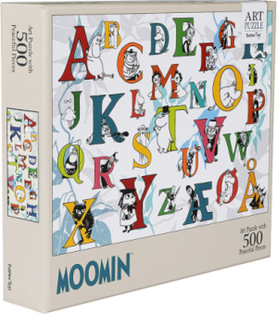 Moomin Art Puzzle - 500 Pcs - Abc Toys Puzzles And Games Puzzles Pedagogical Puzzles Multi/mønstret MUMIN*Betinget Tilbud