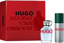Hugo Man Gift Set, EdT 75ml + Deospray 150ml